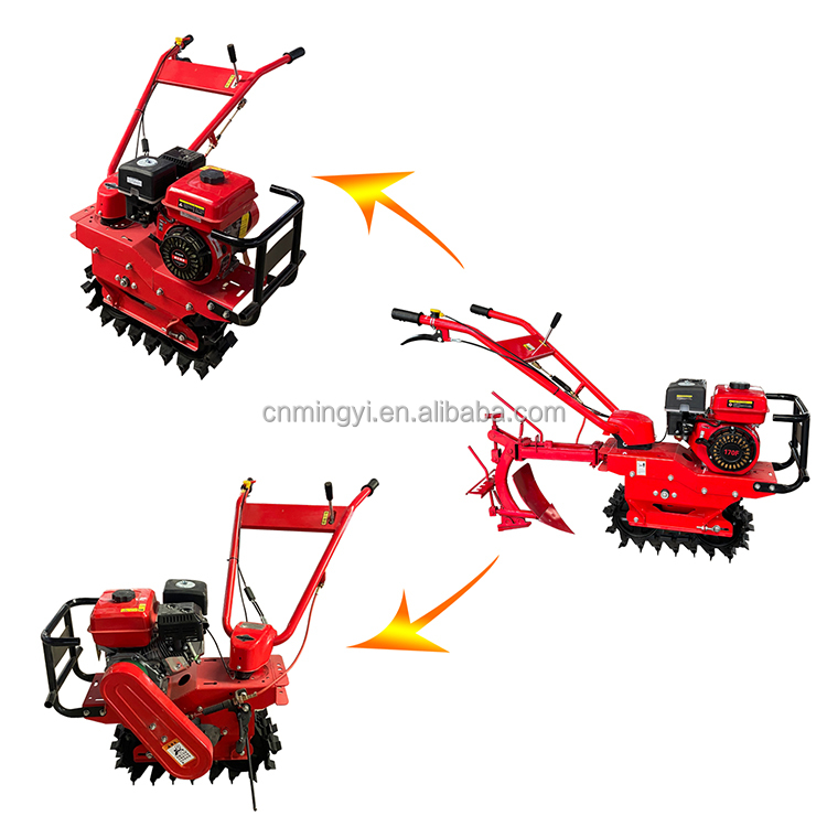 Trencher Machine Small - Micro-motoculteur à chenilles compact à prix