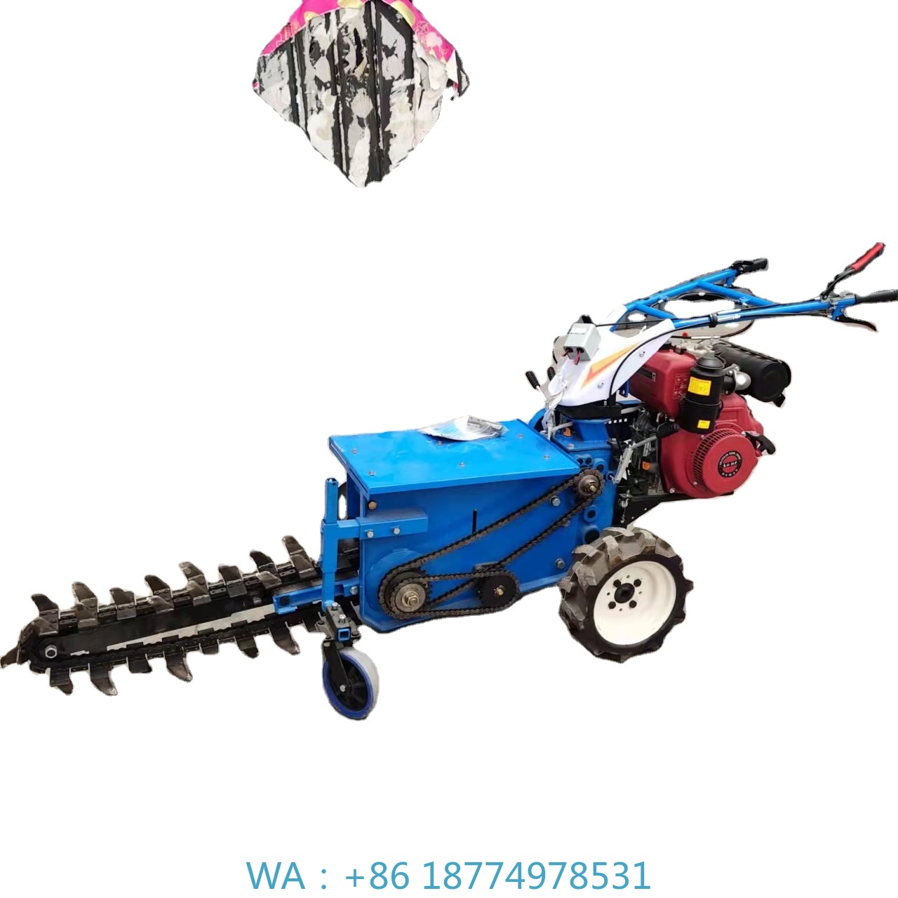 Trencher Machine Small - Pour le fossé des câbles, équipement