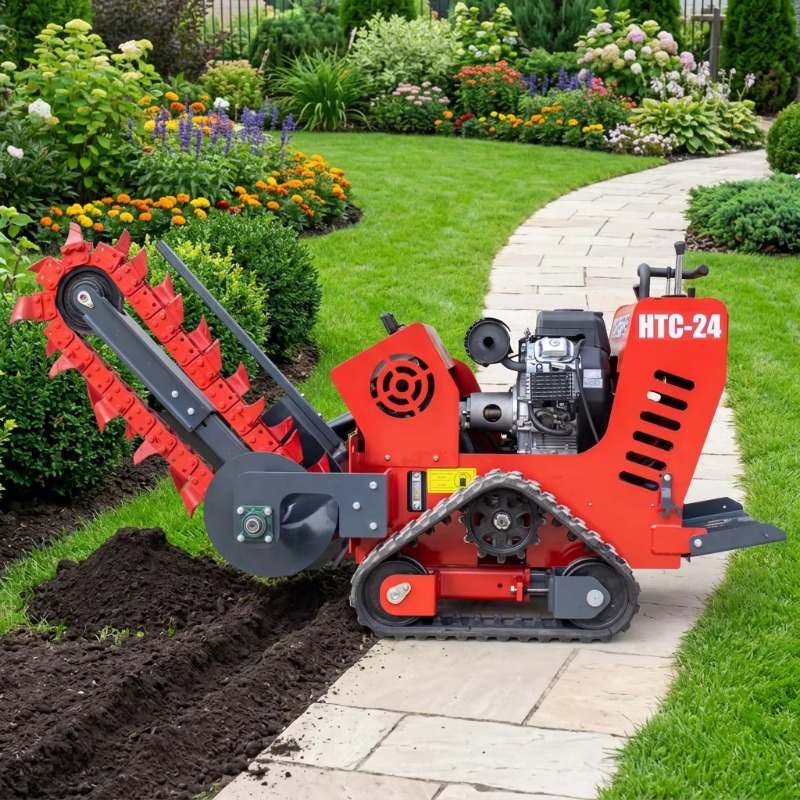 Trencher Machine Small - Trancheuse à chaîne portée de 750