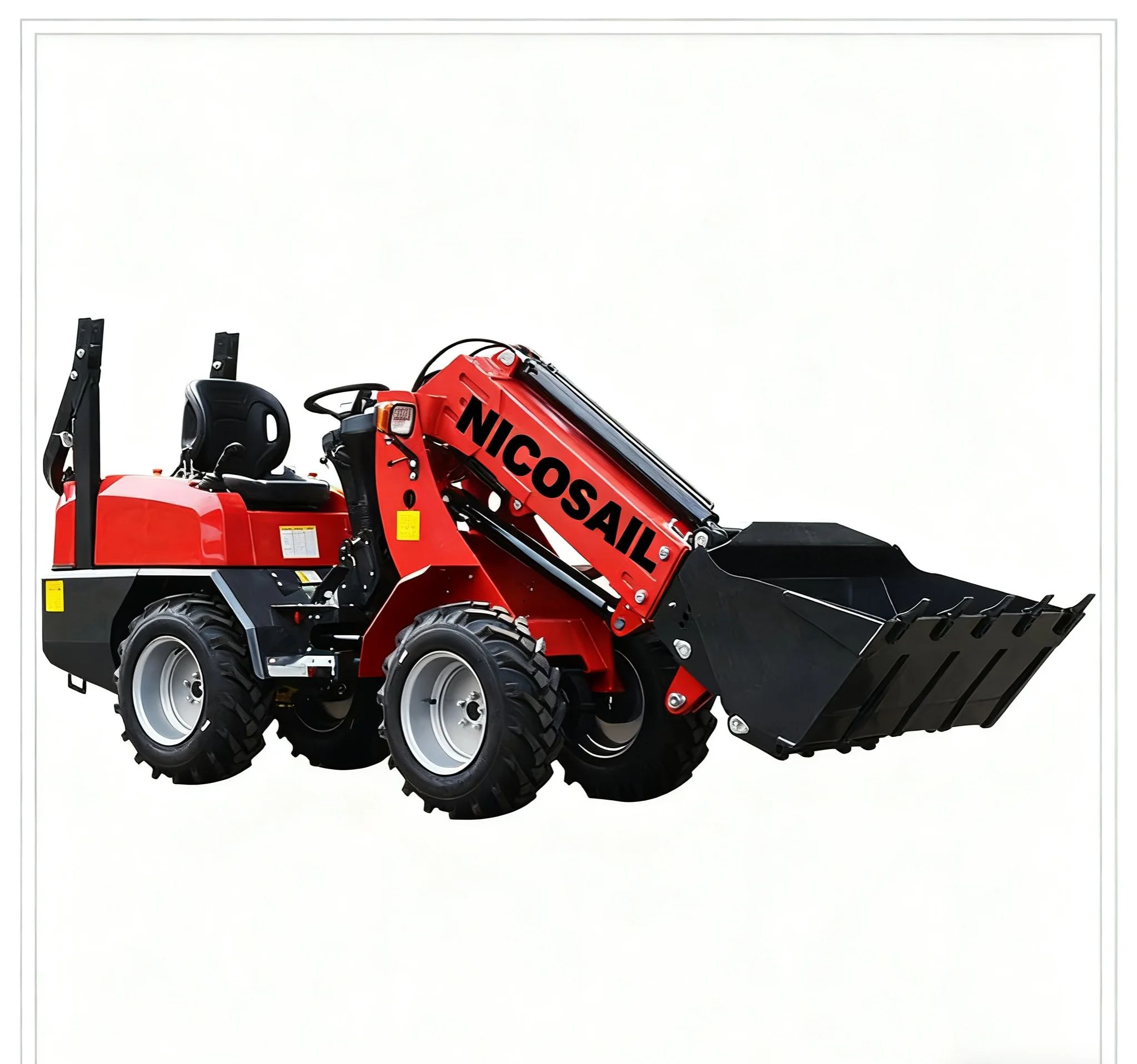 Wheel Loader - Chargeur frontal compact chinois à bras