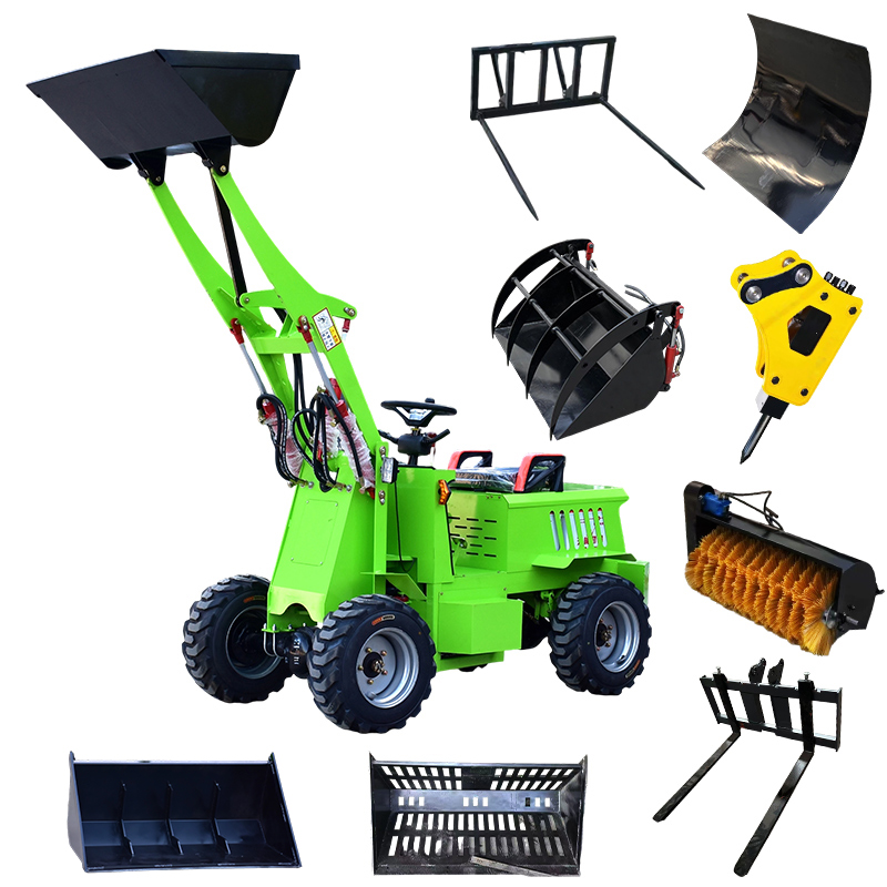 Mini-chargeuse sur pneus avec  - Wheel Loader avis et prix