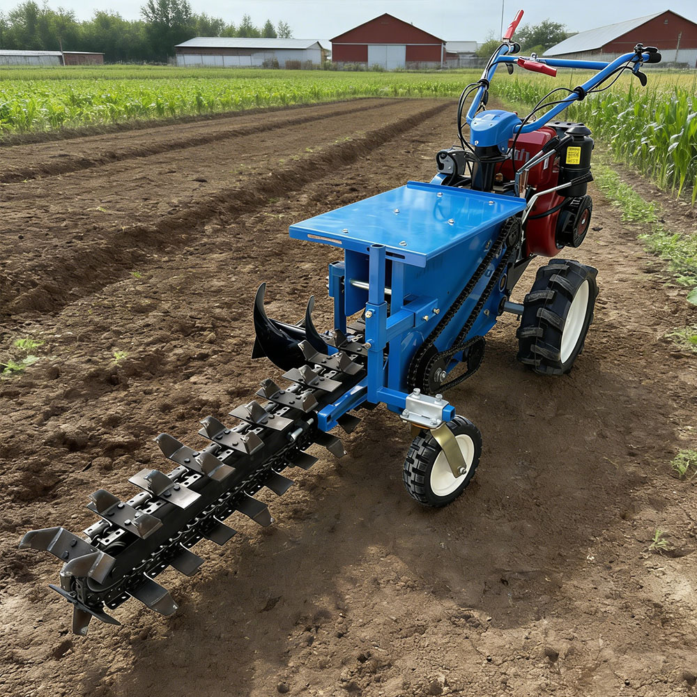 Machine à trancher à chaîne de - Trencher Machine Small avis et prix