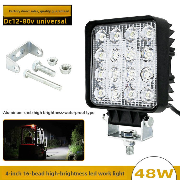 Phare de travail LED 48W 16 LE - Heavy Equipment Forklift avis et prix