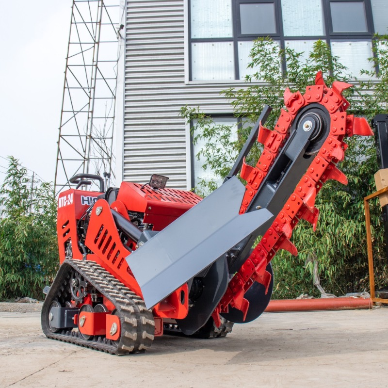 Trancheuse à chenilles en caou - Trencher Machine Small avis et prix