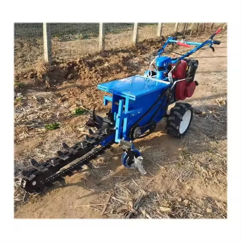 Mini-trancheuse à double chaîn - Trencher Machine Small avis et prix