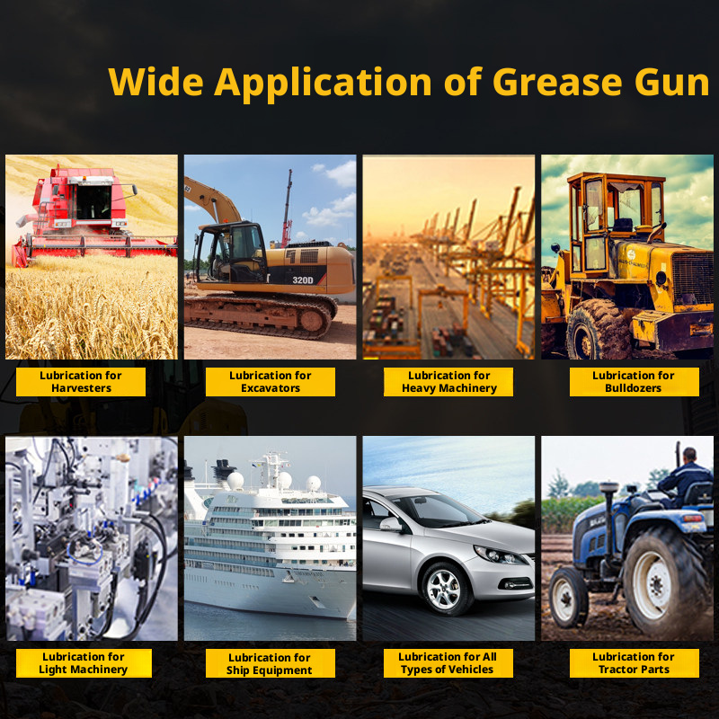 Pistolet à graisse pneumatique - Grease For Heavy Equipment avis et prix