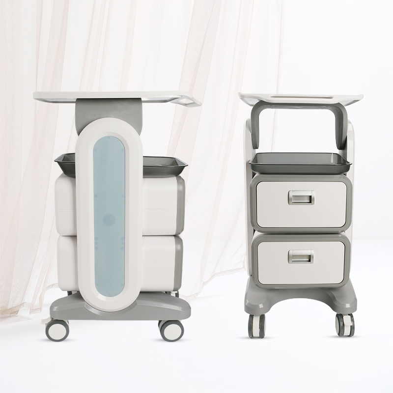 Chariot de Salon Blanc Sans Lo - Heavy Equipment Logos avis et prix