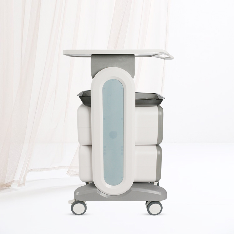 Chariot de Salon Blanc Sans Lo - Heavy Equipment Logos avis et prix