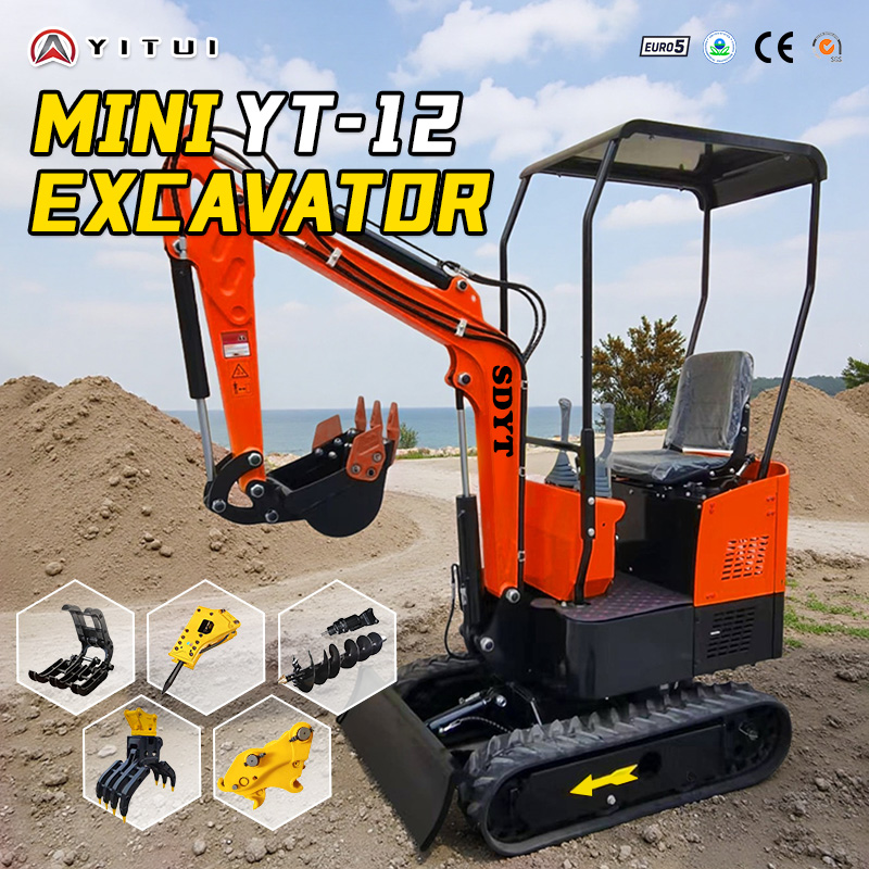 Petite pelle sur chenilles hyd - Trencher Machine Small avis et prix