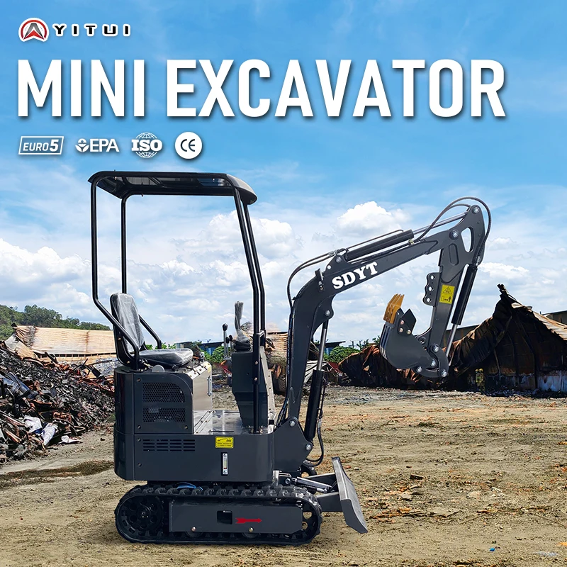 Petite pelle sur chenilles hyd - Trencher Machine Small avis et prix